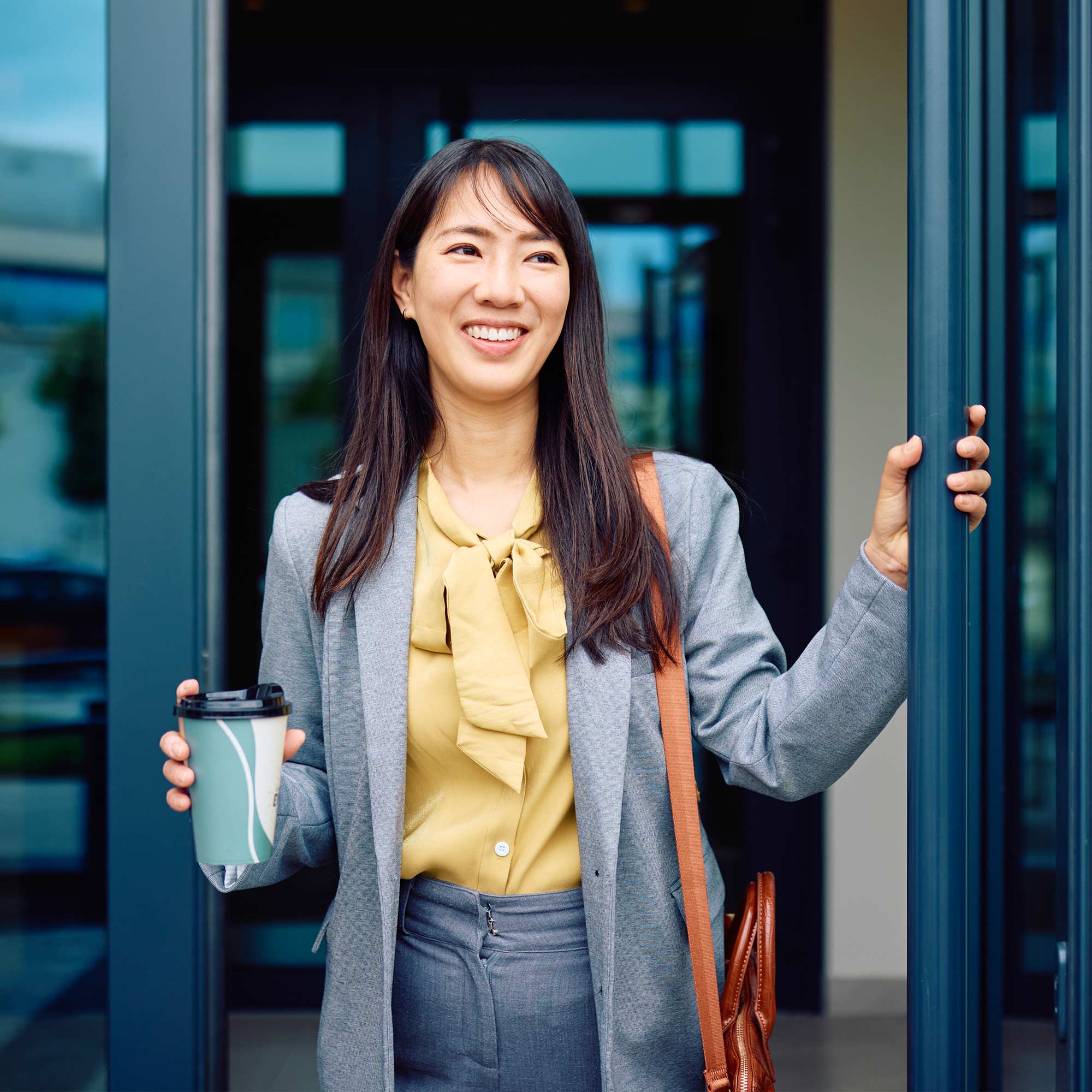 Woman leading a meeting