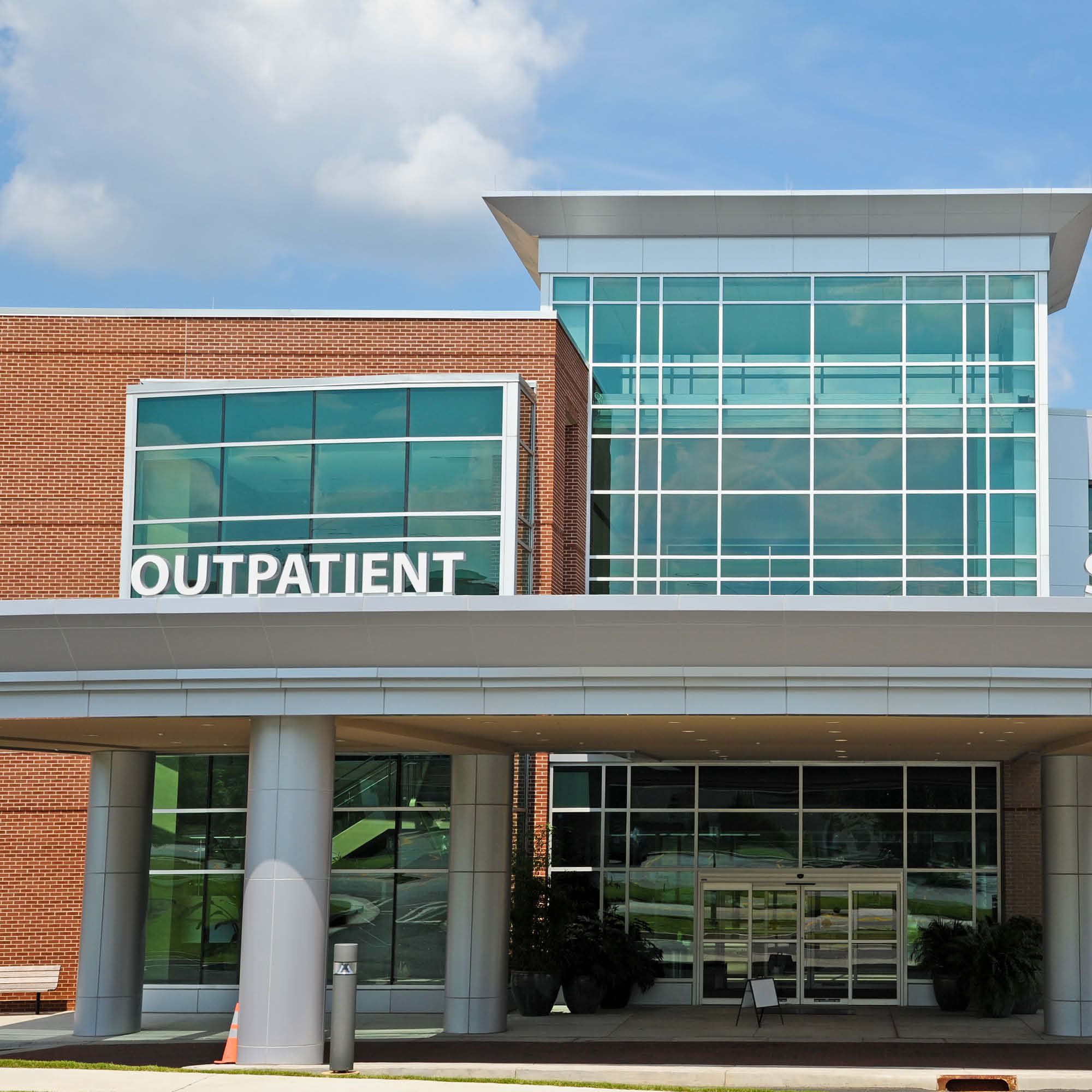 Exterior of an outpatient facility