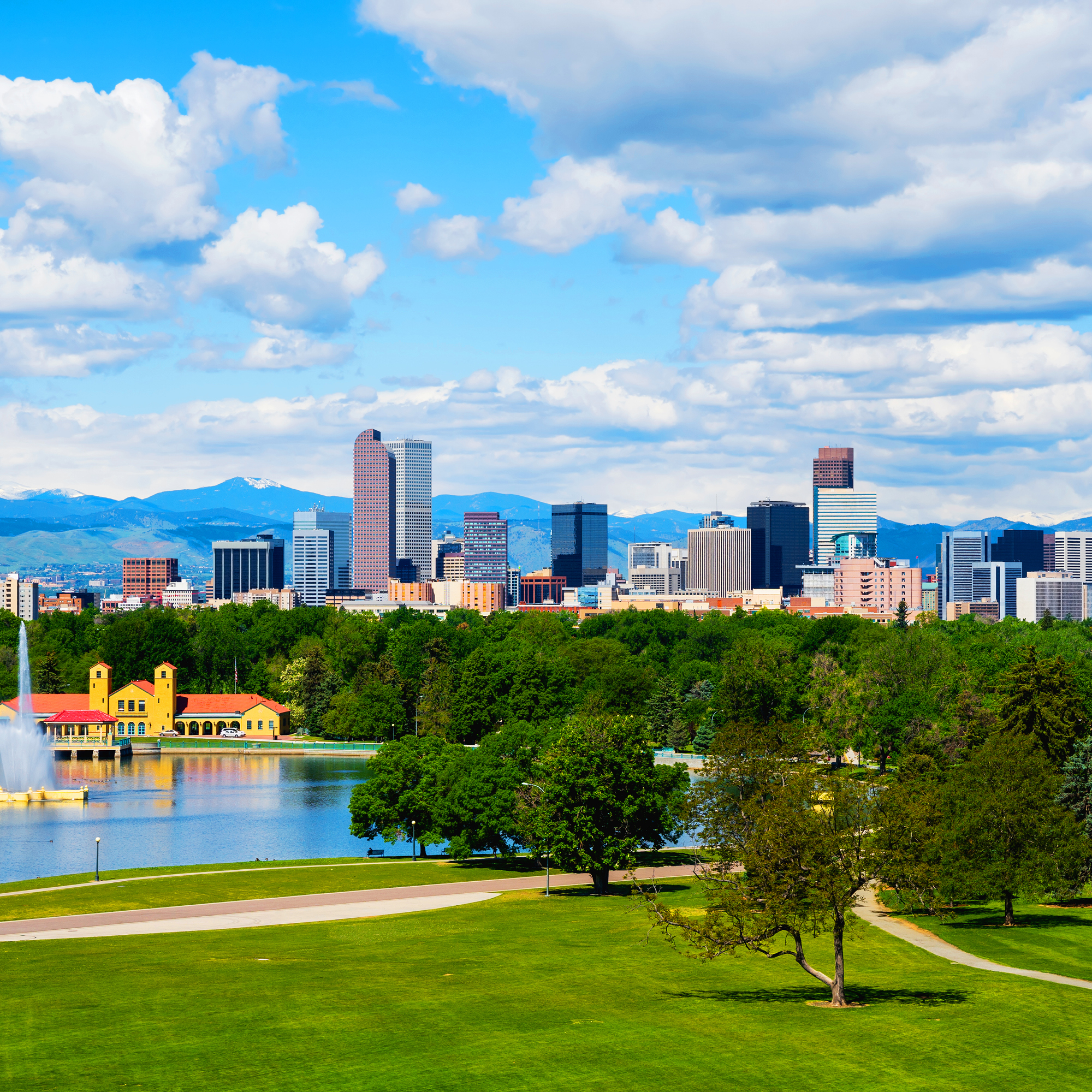 A skyline photo of Colorado