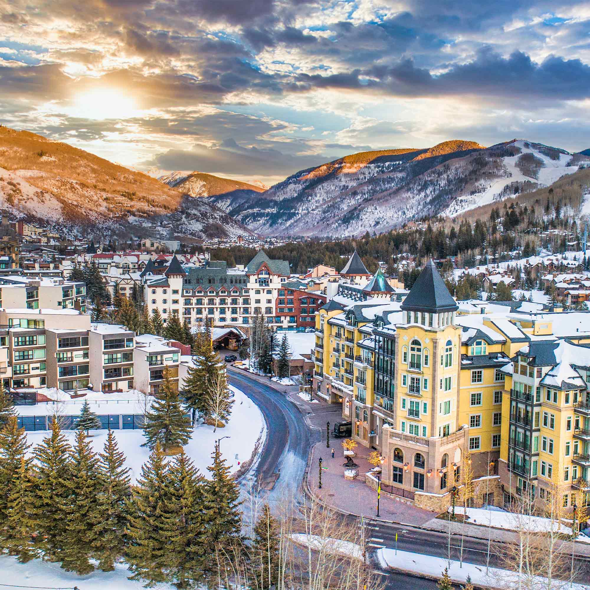 Landscape image of the Vail Valley region