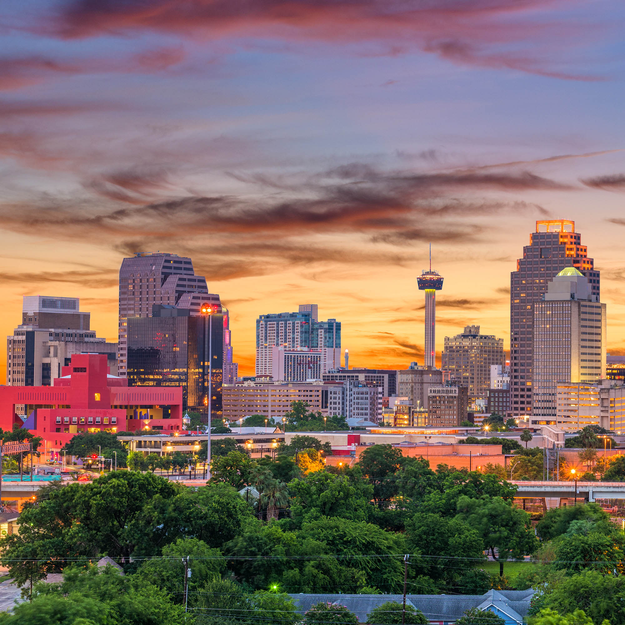 San Antonio downtown skyline