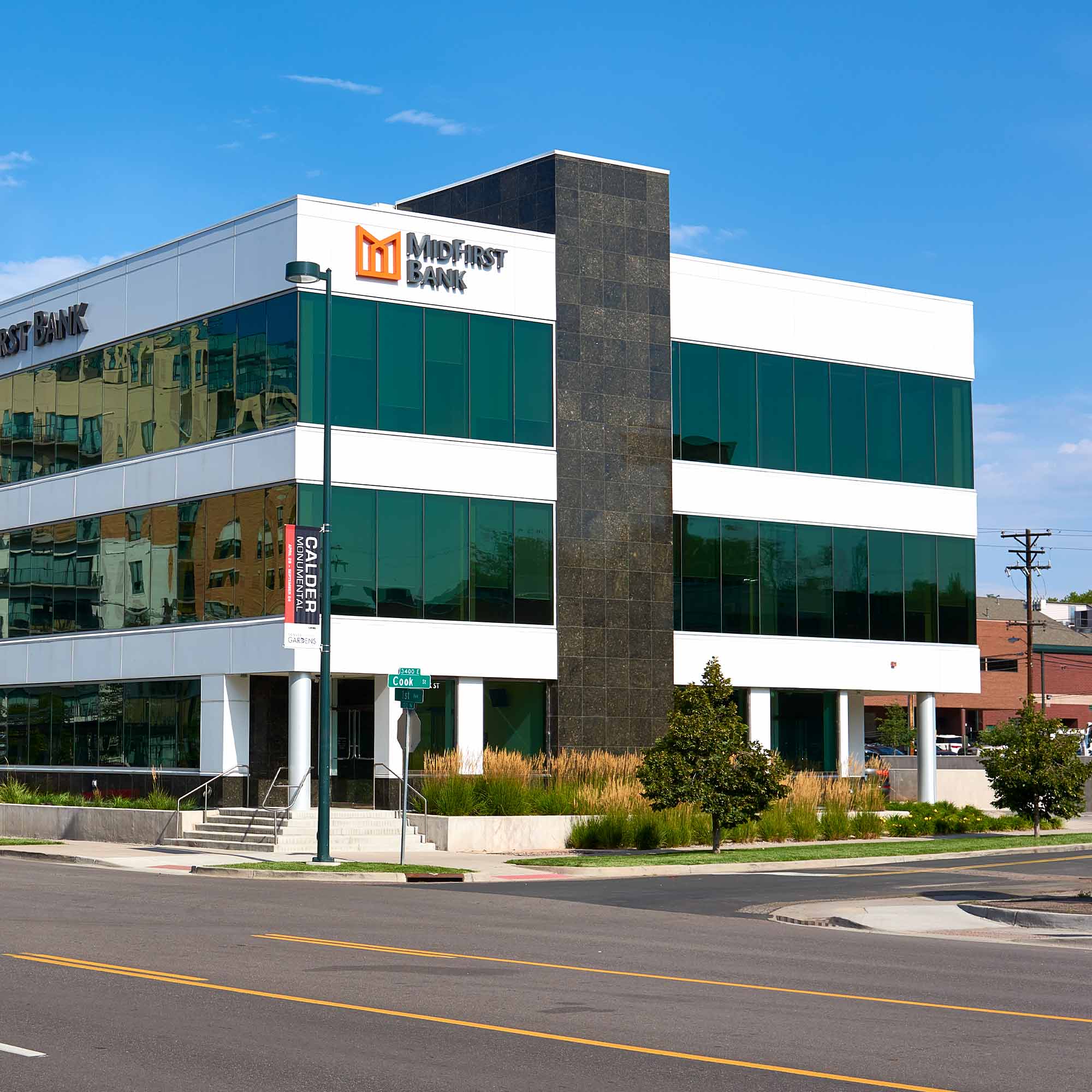 Exterior of a MidFirst Bank Location