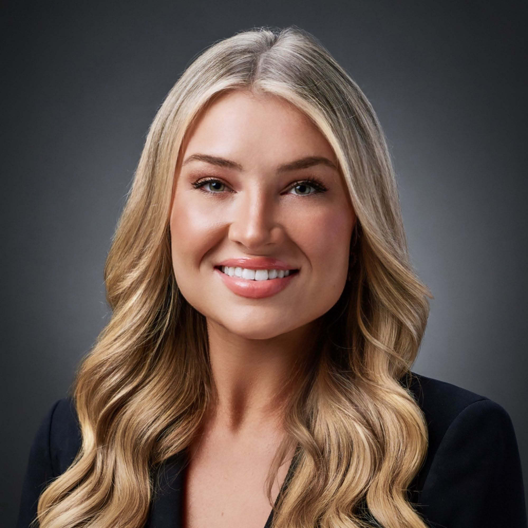 a woman with long blonde hair