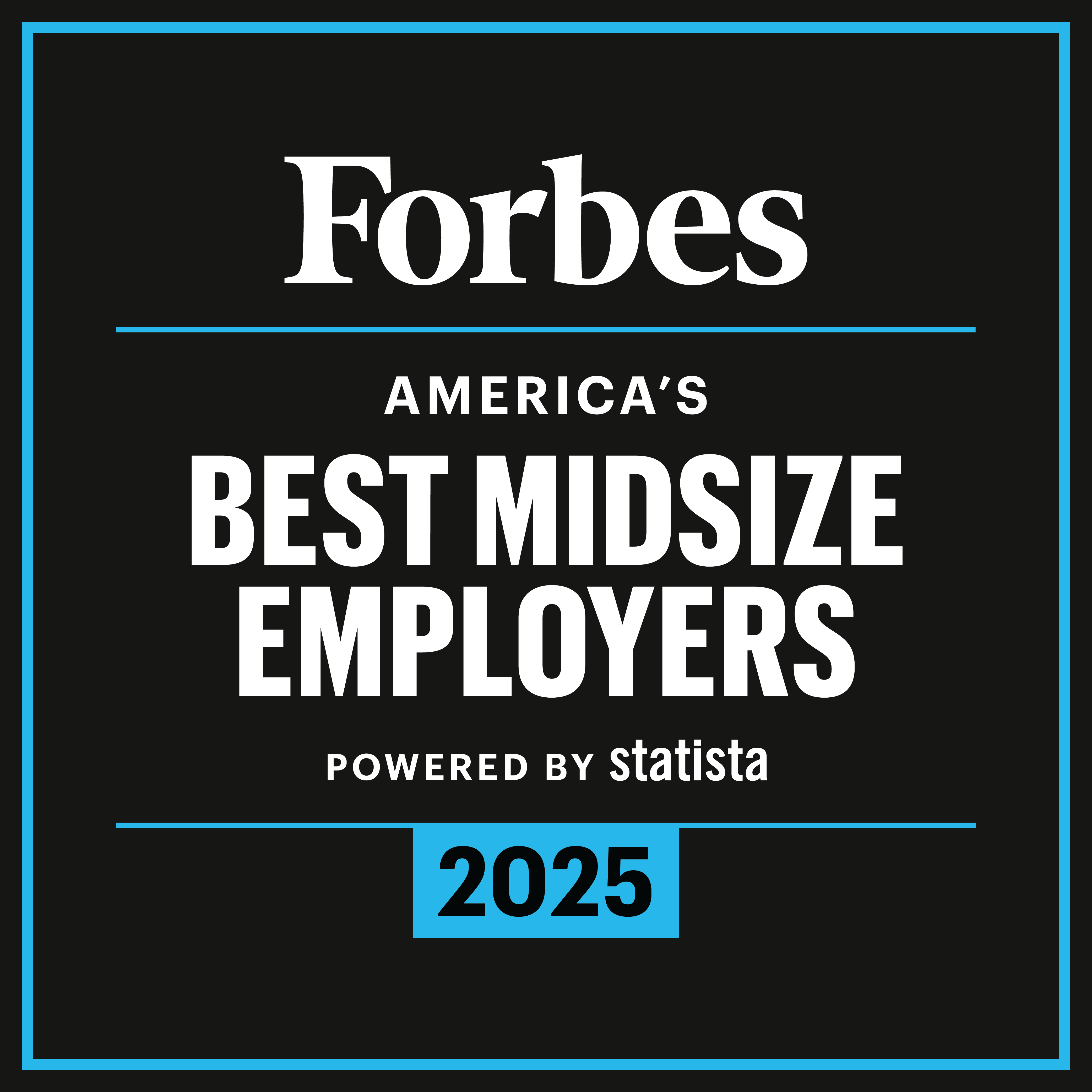 Forbes 2025 America's Best MidSize Employers