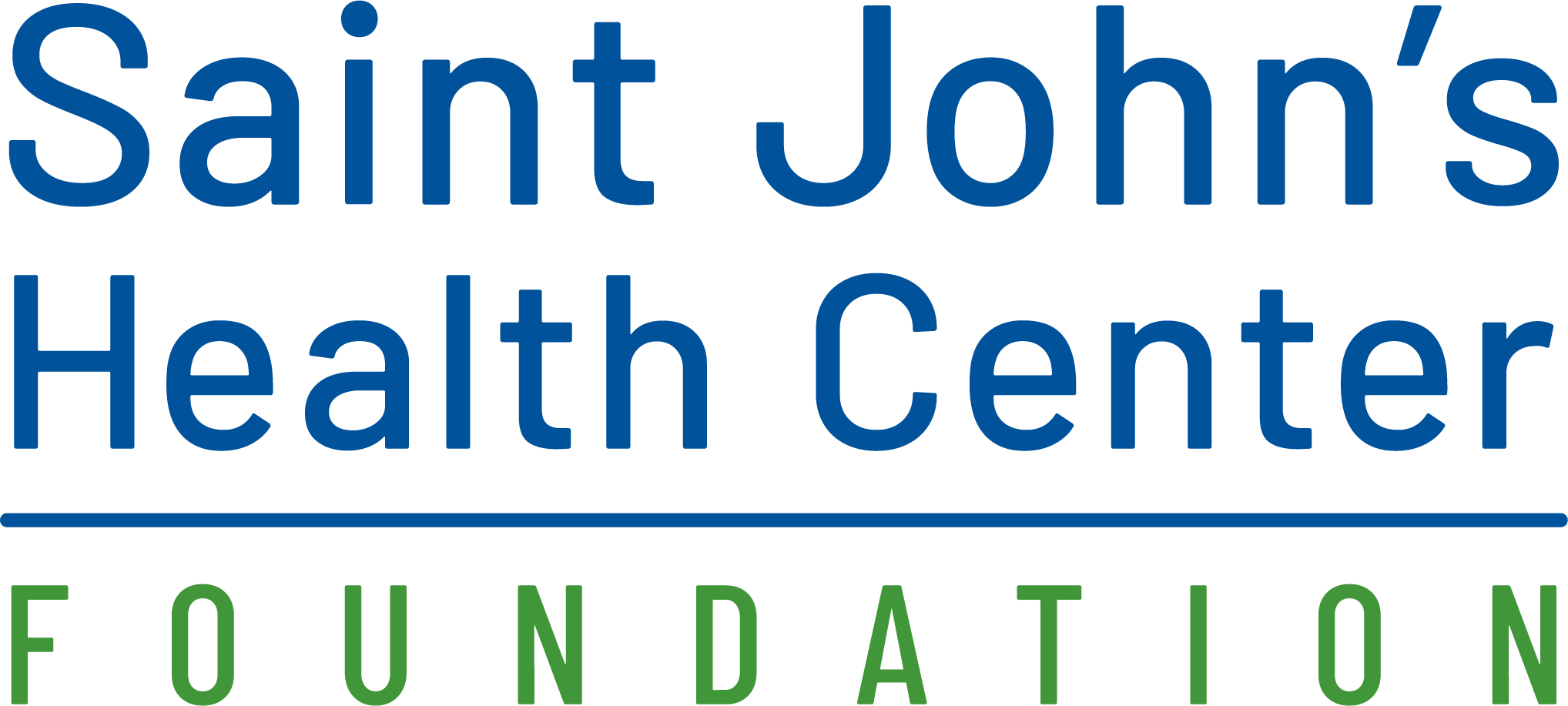Logo for Saint John's Health Center Foundation